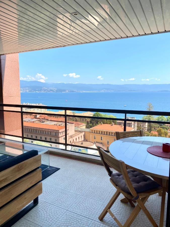 Grand T2 Standing Ajaccio Proche Centre Et Plages Vue Panoramique Parking Prive Exteriér fotografie