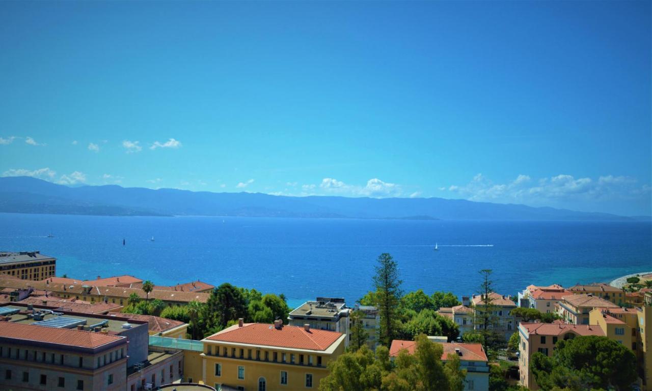 Grand T2 Standing Ajaccio Proche Centre Et Plages Vue Panoramique Parking Prive Exteriér fotografie