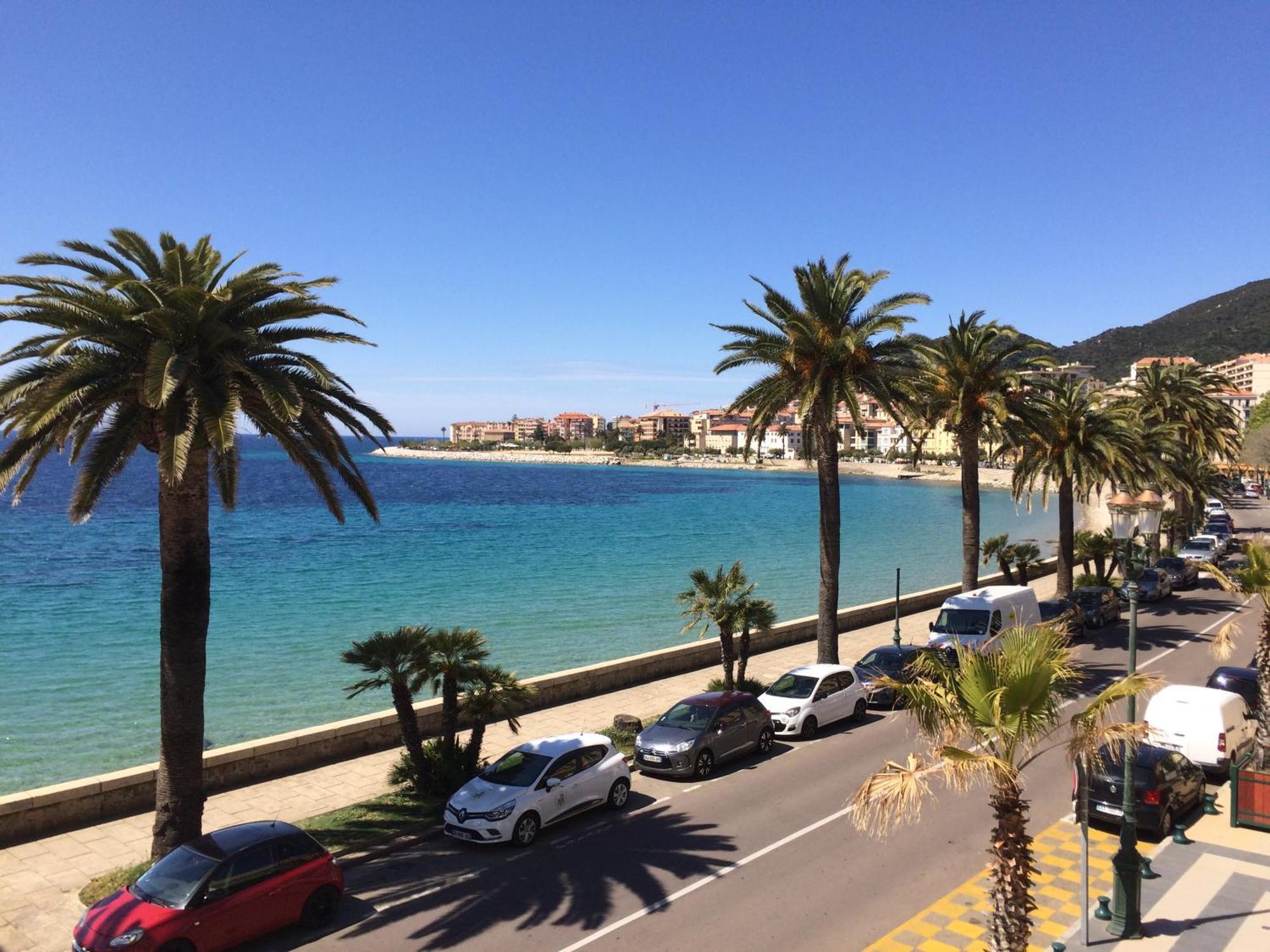 Grand T2 Standing Ajaccio Proche Centre Et Plages Vue Panoramique Parking Prive Exteriér fotografie